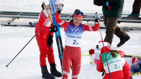 Лыжи на ОИ-2022 — женский командный спринт (16 февраля): россиянки завоевали бронзовую медаль