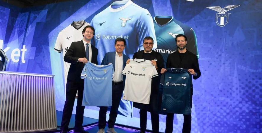 Polymarket стал спонсором «Лацио» и заплатит клубу из Рима 22 млн долларов