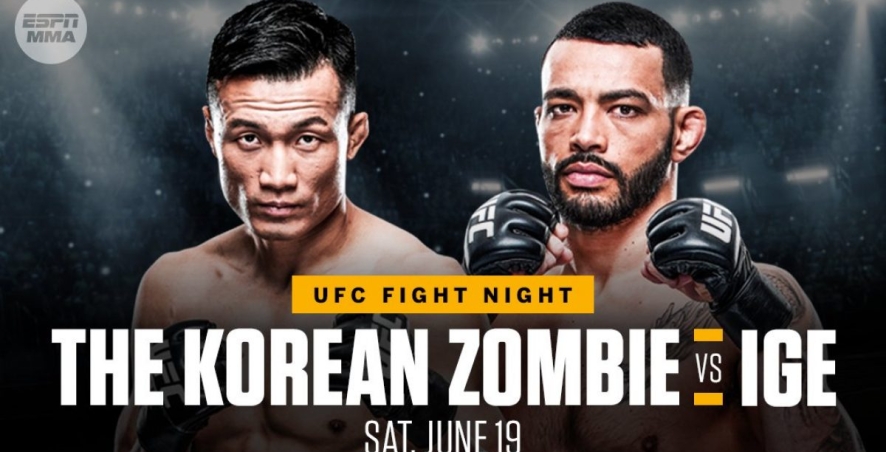 UFC on ESPN 25: Корейский Зомби vs. Иге: даты, кард, анонс, прогнозы