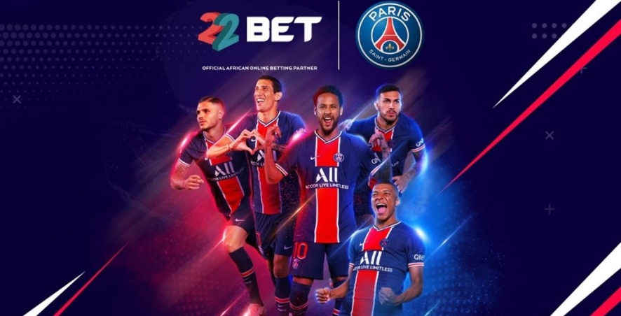 ПСЖ и БК 22Bet теперь партнеры