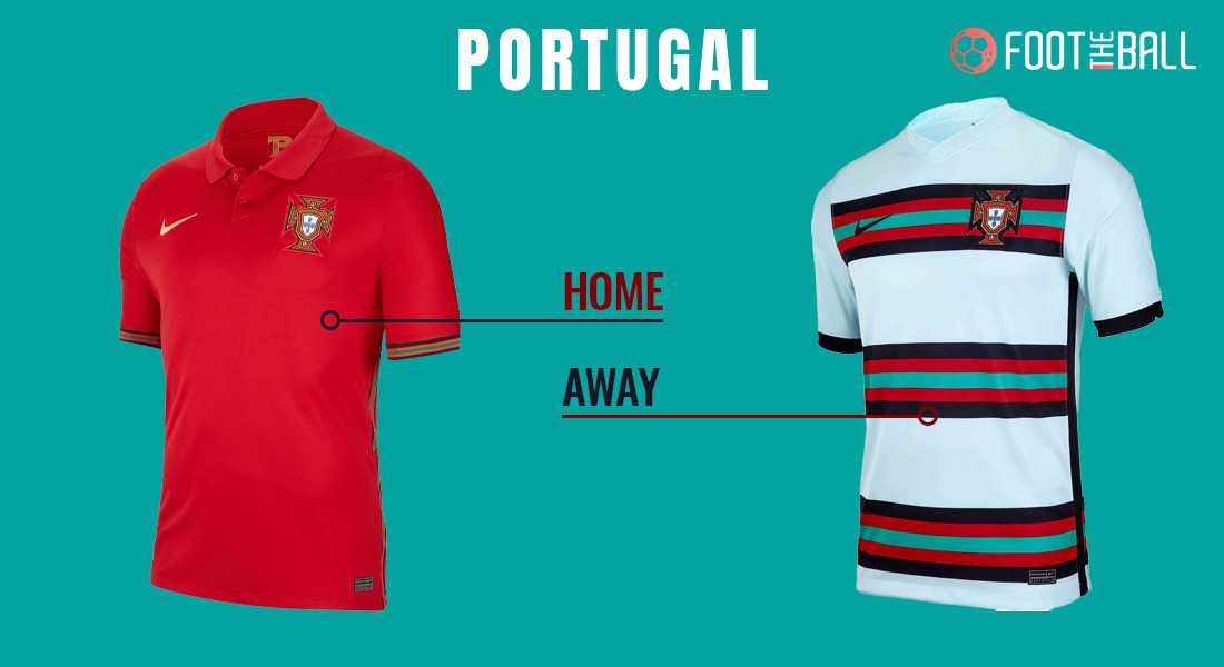 Комплекты формы сборной Португалии