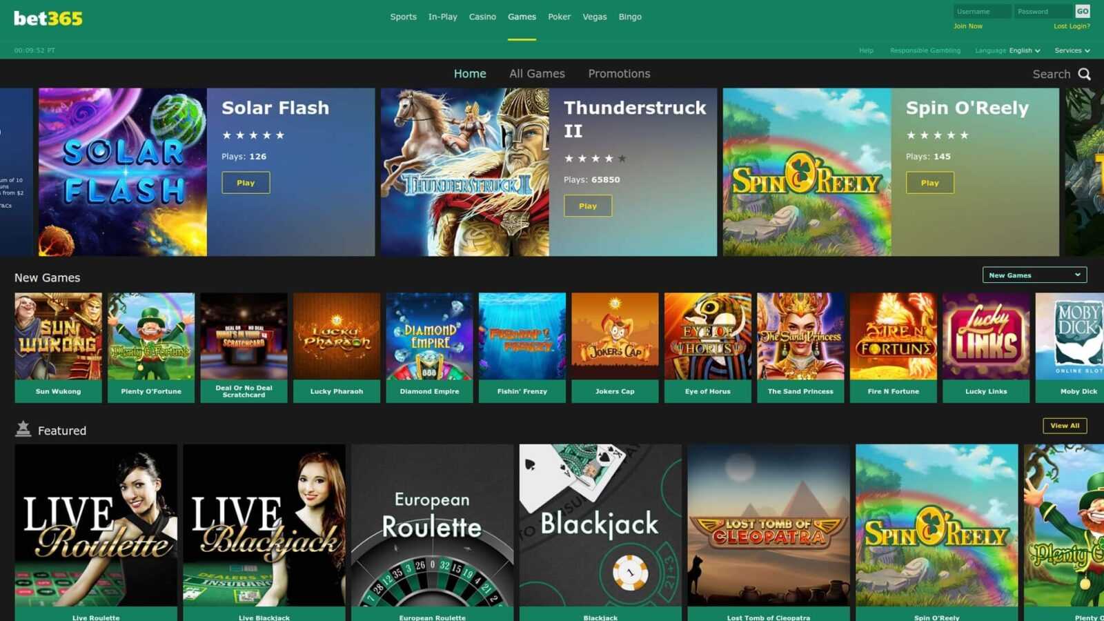 Казино Bet365